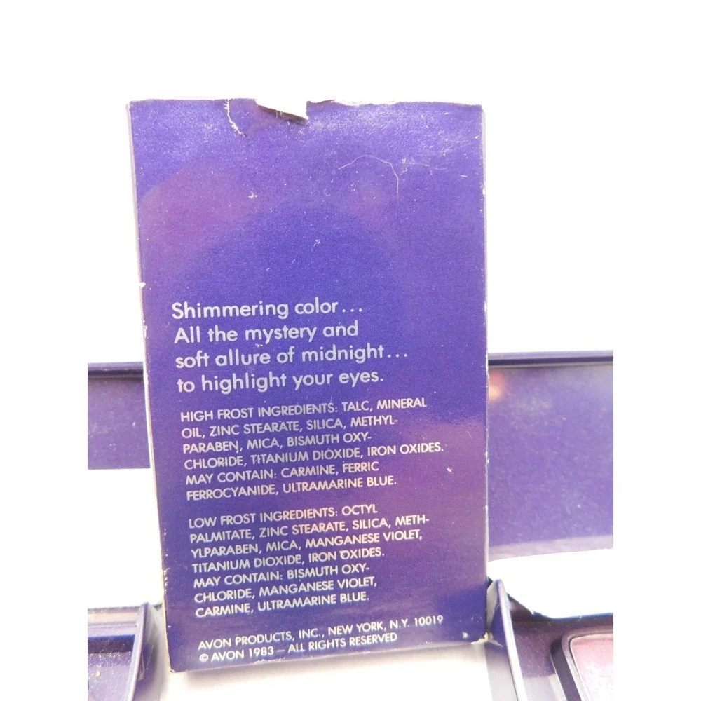 2 Vintage Avon Midnight Magic Eyeshadow Quads